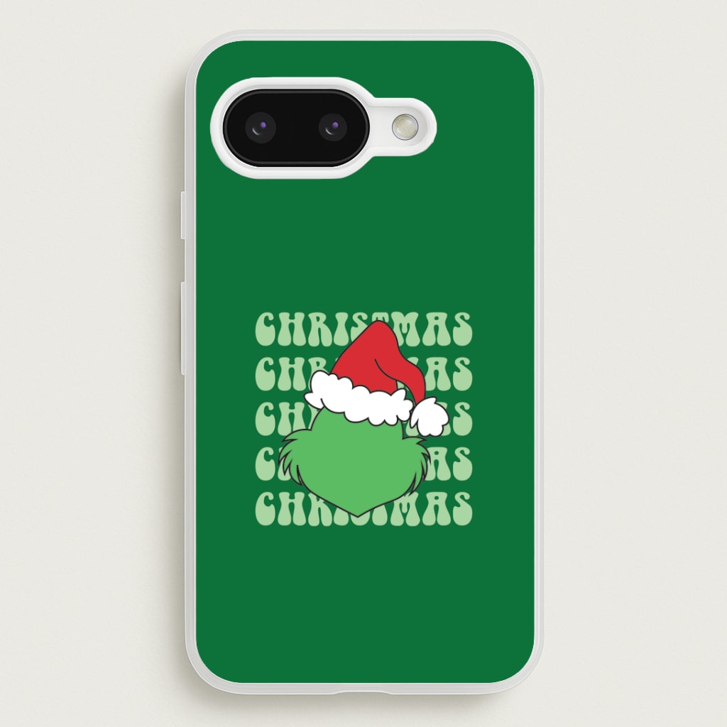 Green Creature Christmas Google Pixel 9a Case