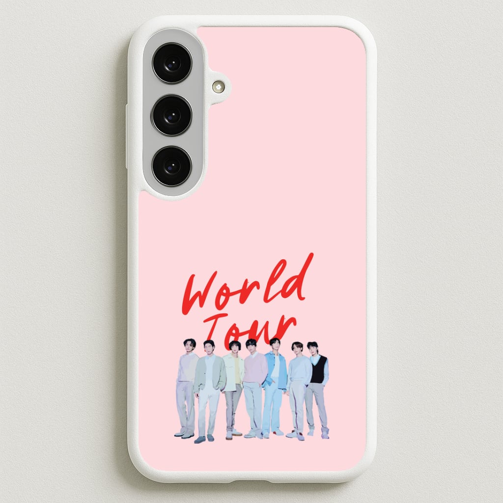 K-Pop Band Pastel Tour Galaxy S25FE Case