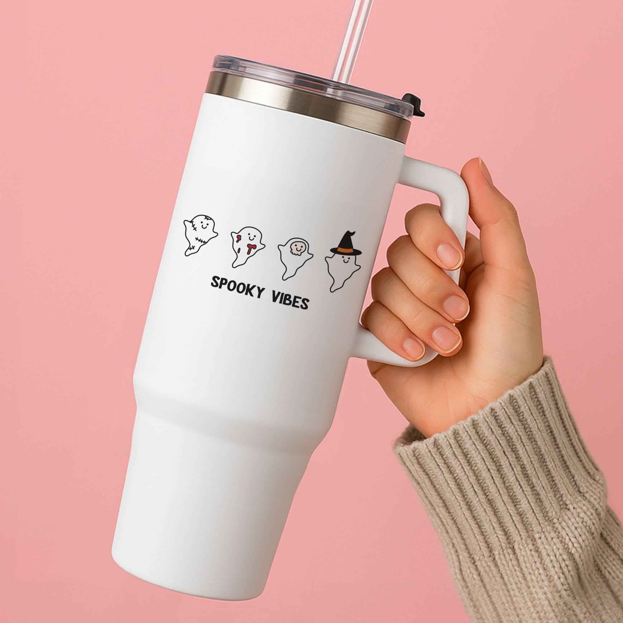 Spooky Vibes Ghosties II Tumbler