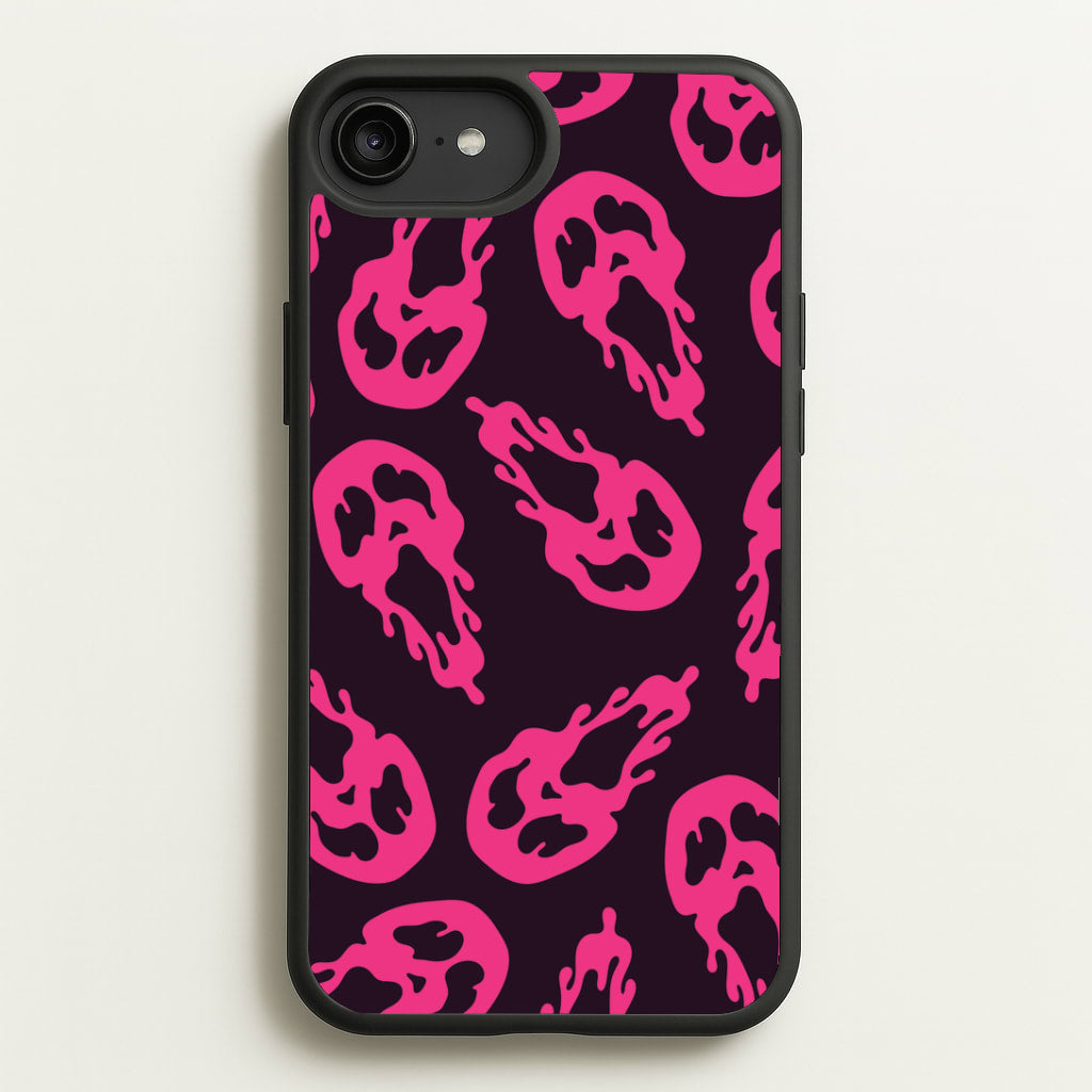Trippy Ghost Face Pattern iPhone 6 Plus / 7 Plus / 8 Plus Case