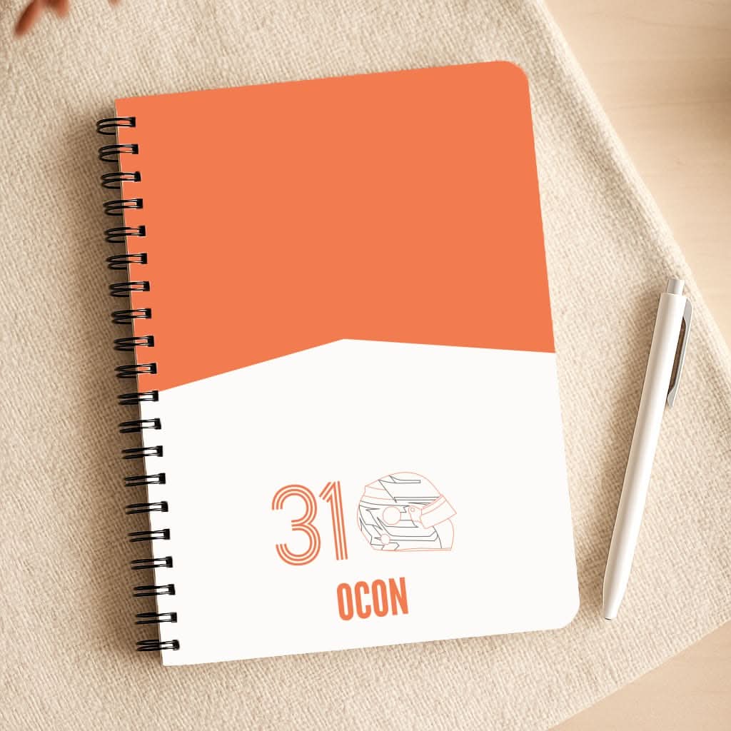 Ocon Helmet 2026 Notepad