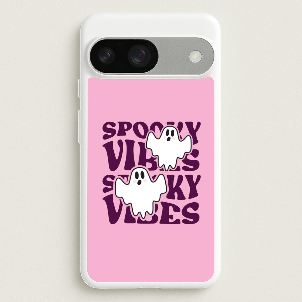 Spooky Vibes Pink Google Pixel 9 / 9 Pro Case