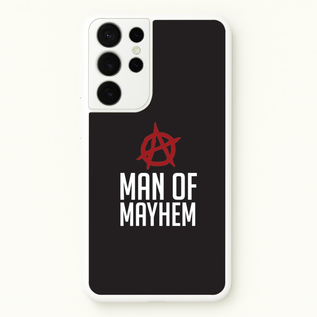 Man Of Mayhem Galaxy S21 Ultra Case