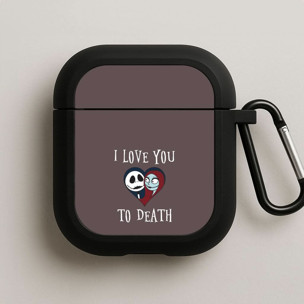 I Love You To Death Heart AirPods Case