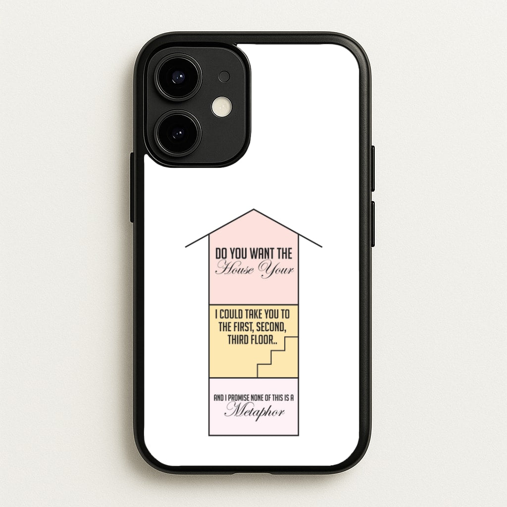 Do You Want The Tour Lyrics iPhone 12 / 12 Pro Case