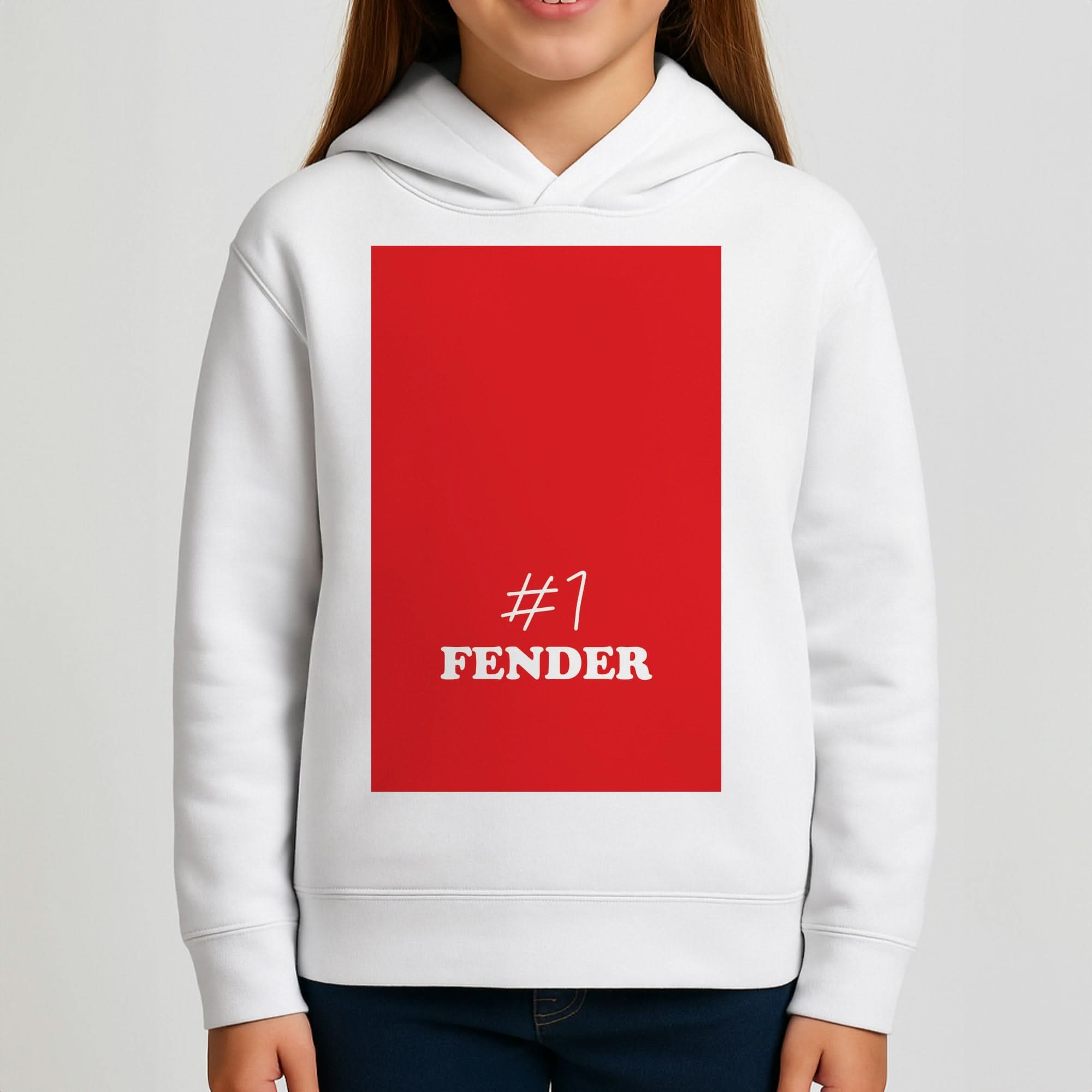 #1 FENDER Girls Hoodie