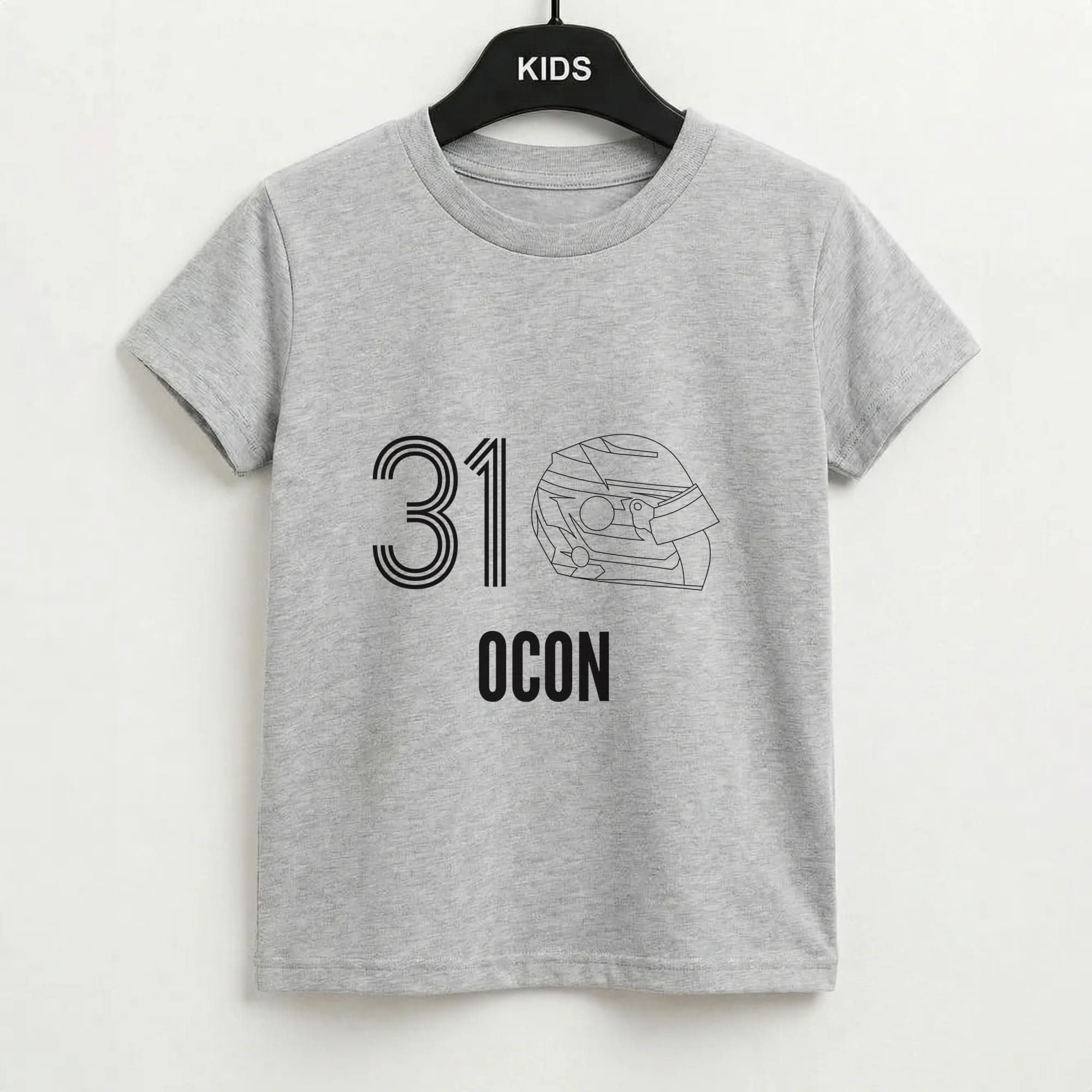 Ocon Helmet 2026 Grey Kids T-Shirt
