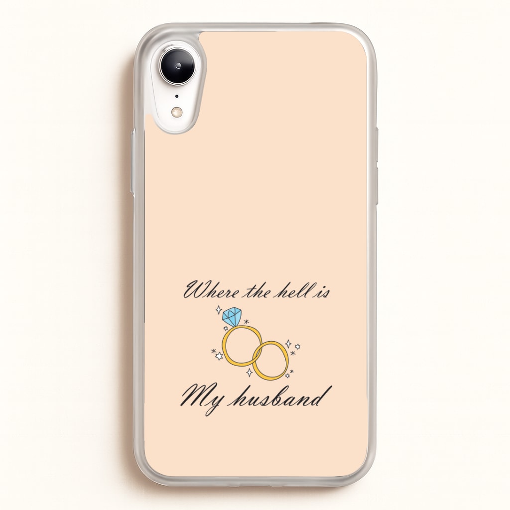 WTHIMH Cartoon Rings iPhone XR Case