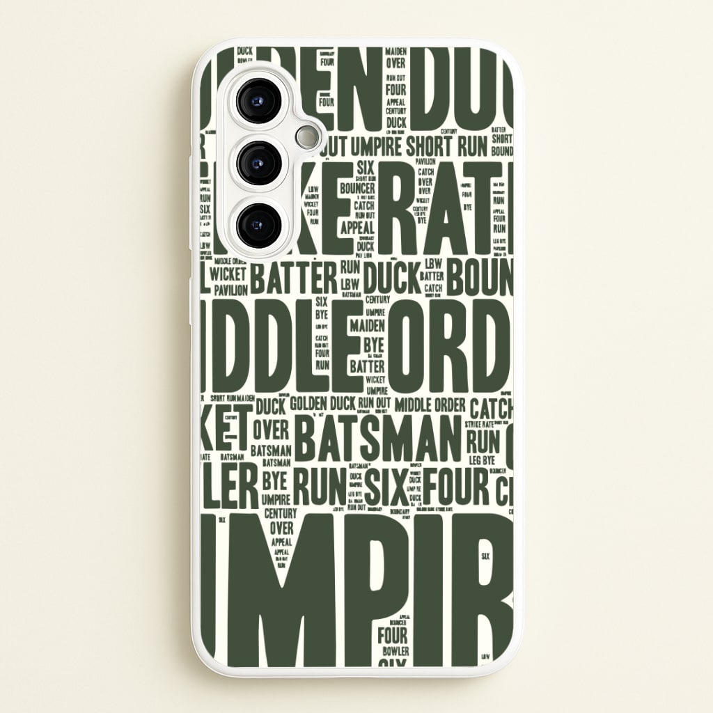 Cricket Wordscape Galaxy A54 Case
