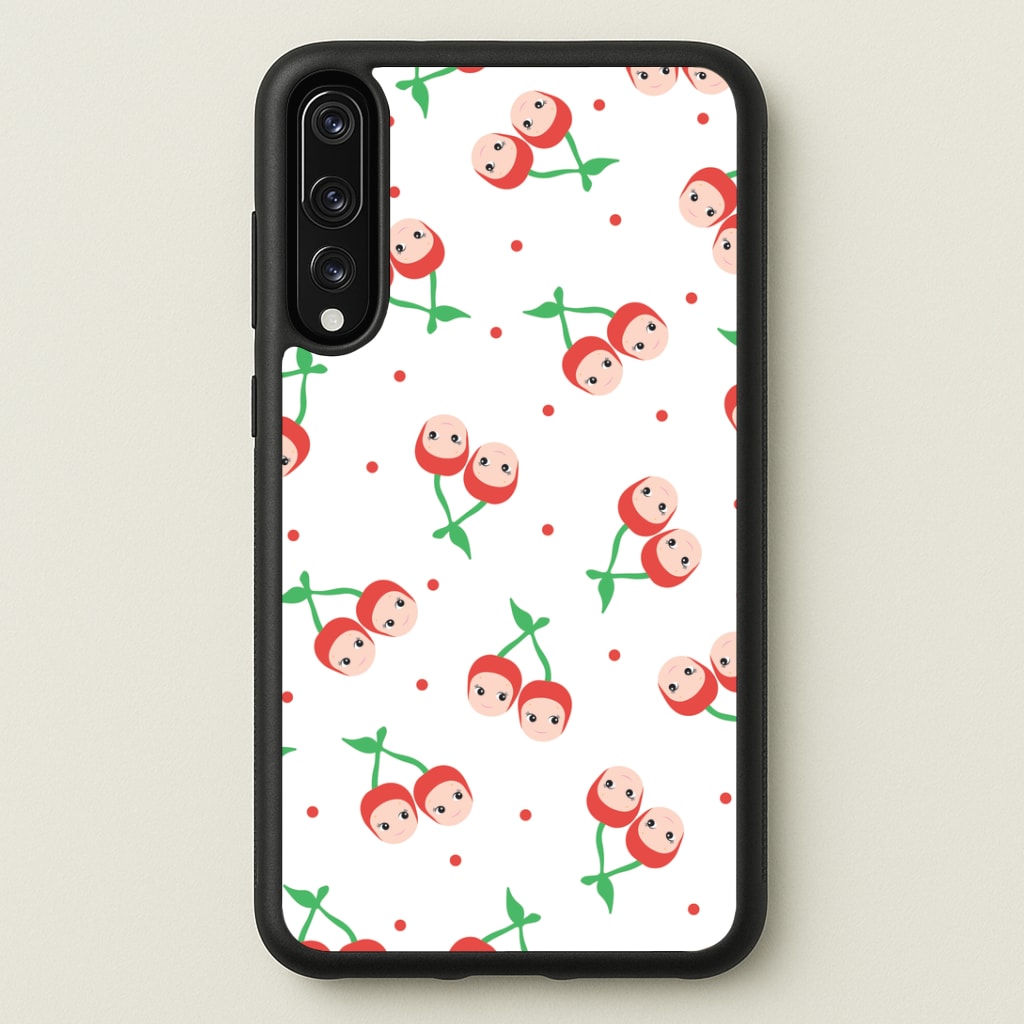 Cherry Angels Pattern Huawei P20 Pro Case