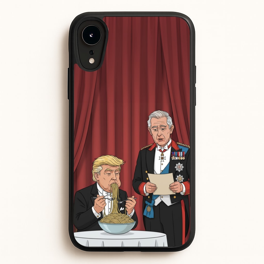 Charles & Donald's Spaghetti iPhone XR Case