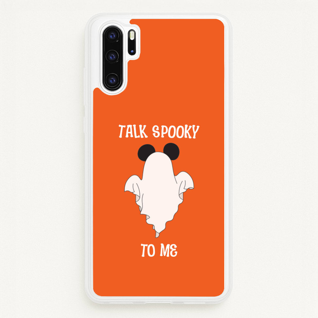 Talk Spooky To Me Mouse Ghost Huawei P30 Pro Case
