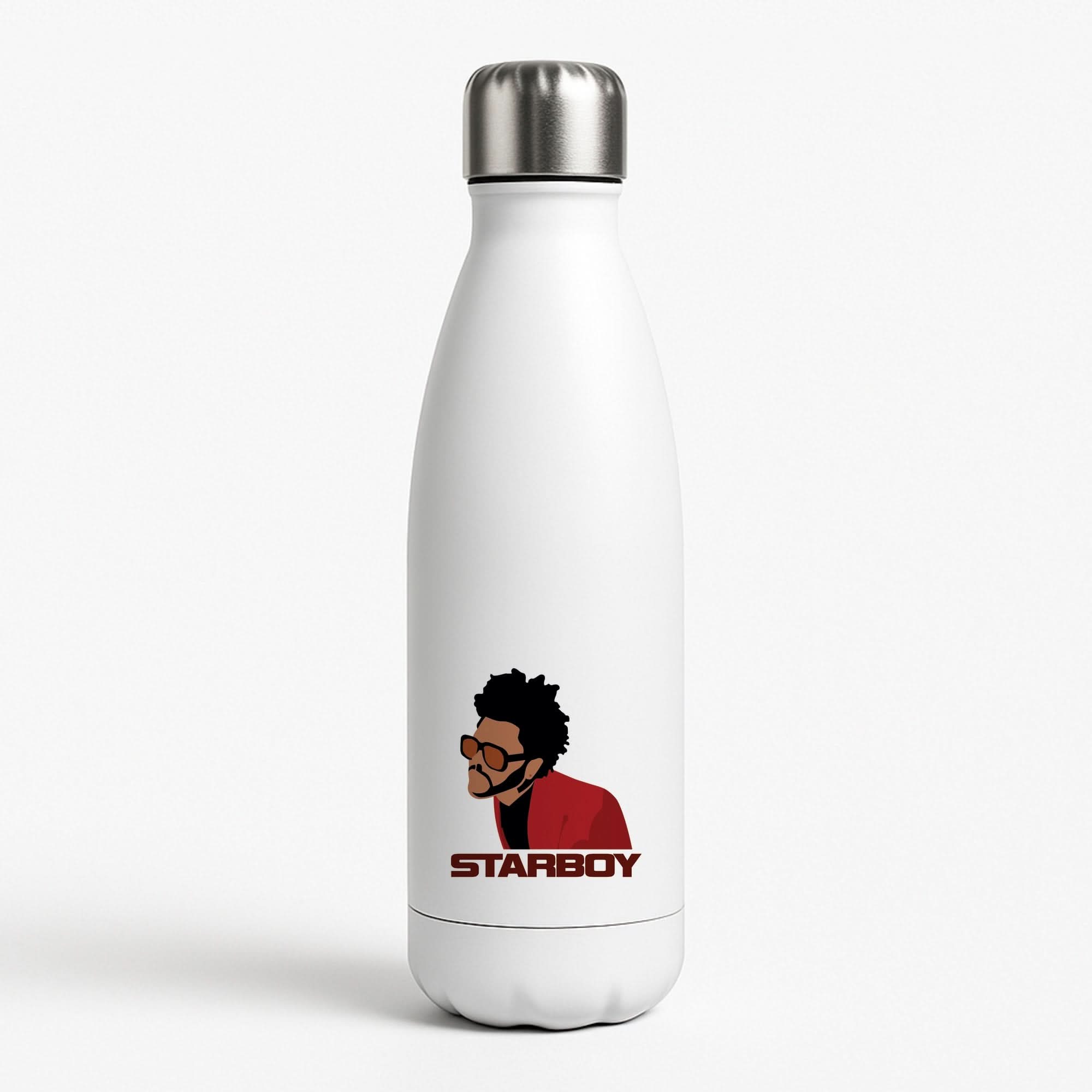 Starboy Singer Title White Water Bottle