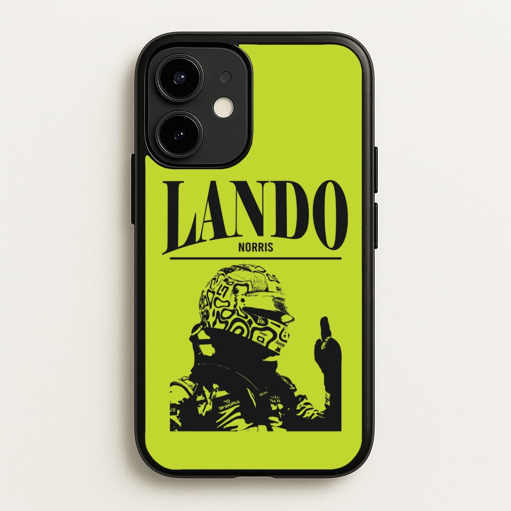 Lando Black And Green iPhone 12 / 12 Pro Case