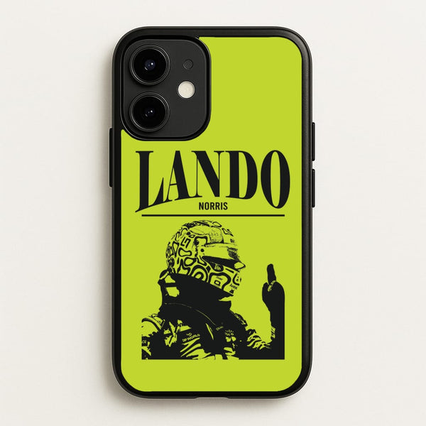 Lando Black And Green iPhone 12 Mini Case