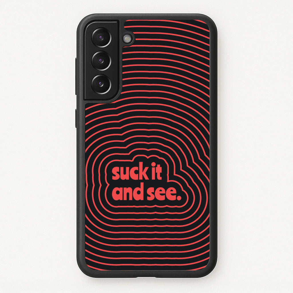 Suck It And See Psychedelic Galaxy S21 Case
