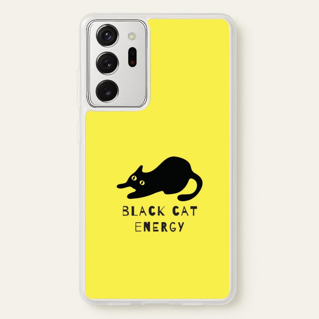 Black Cat Energy Galaxy Note 20 Ultra Case
