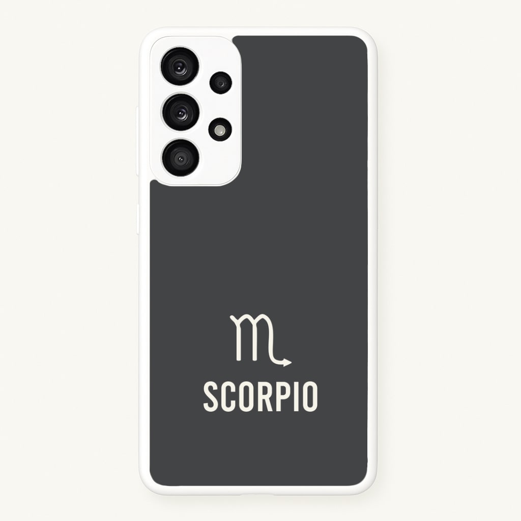 Scorpio Pastel Zodiac Galaxy A53 Case