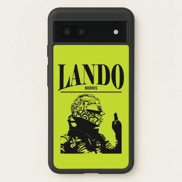 Lando Black And Green Google Pixel 7a Case