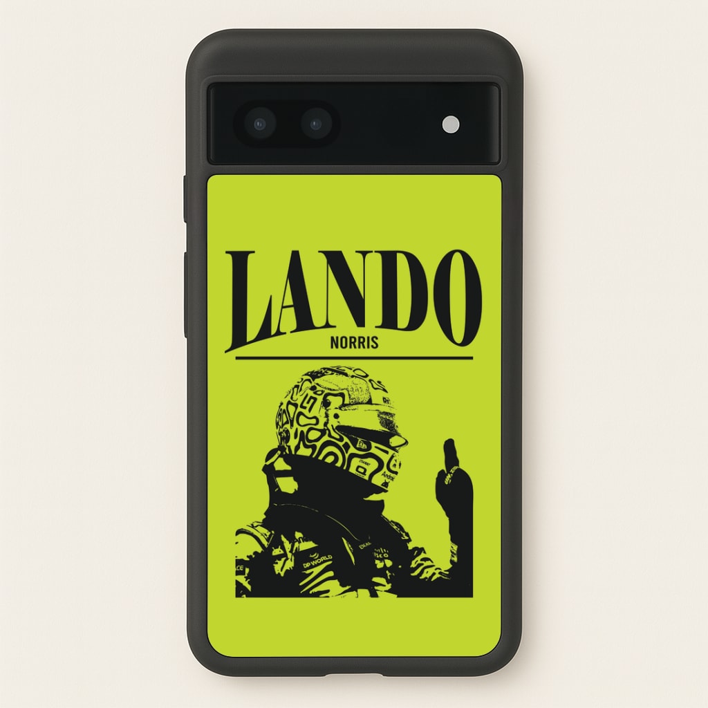 Lando Black And Green Google Pixel 6a Case