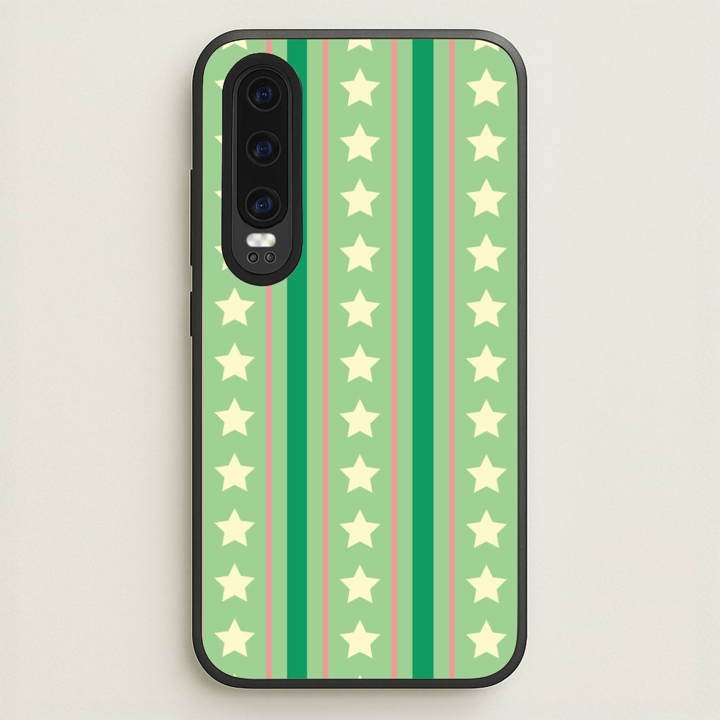 Stars And Stripes Christmas Pattern Huawei P30 Case