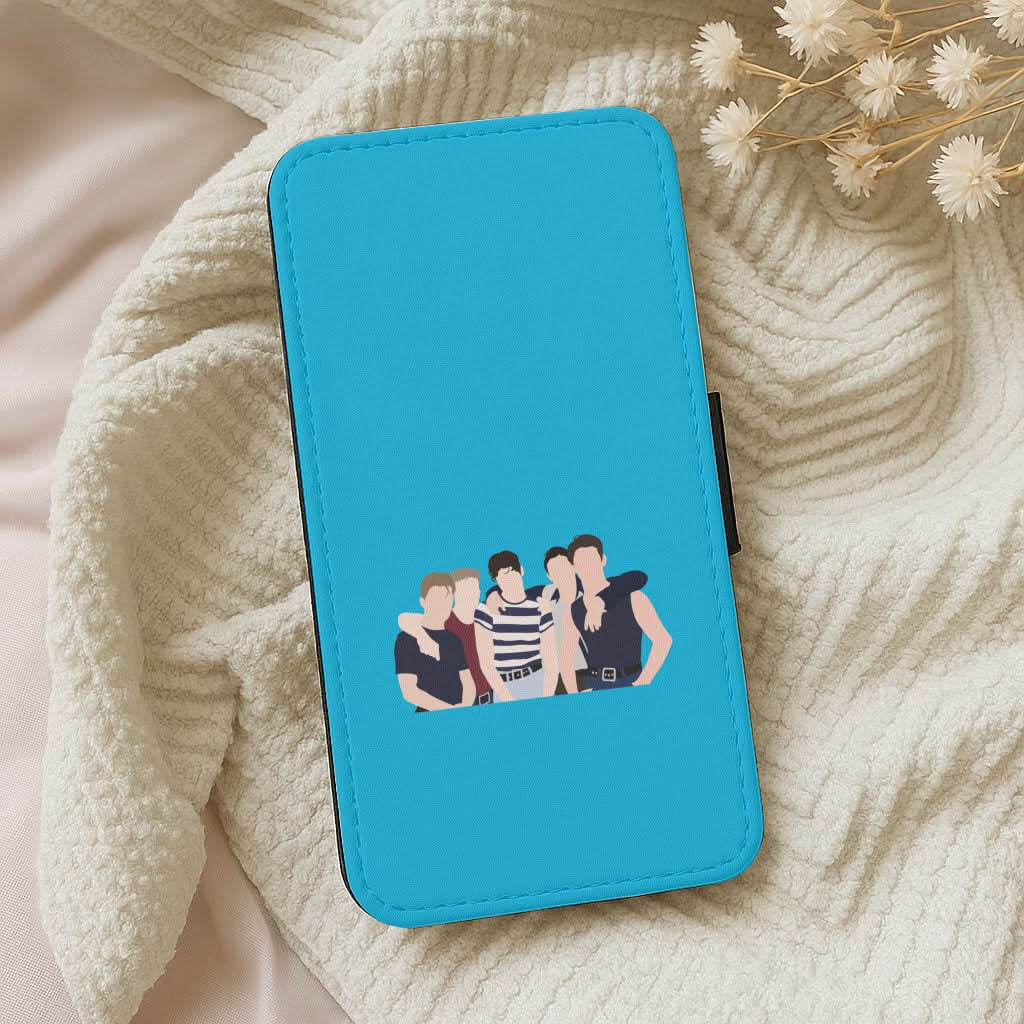 Take Band Members Leather Phone Case