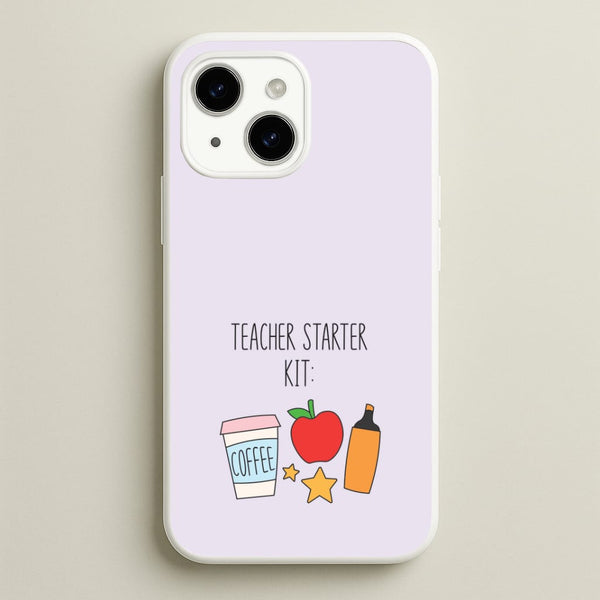 Teacher Starter Kit iPhone 15 Case