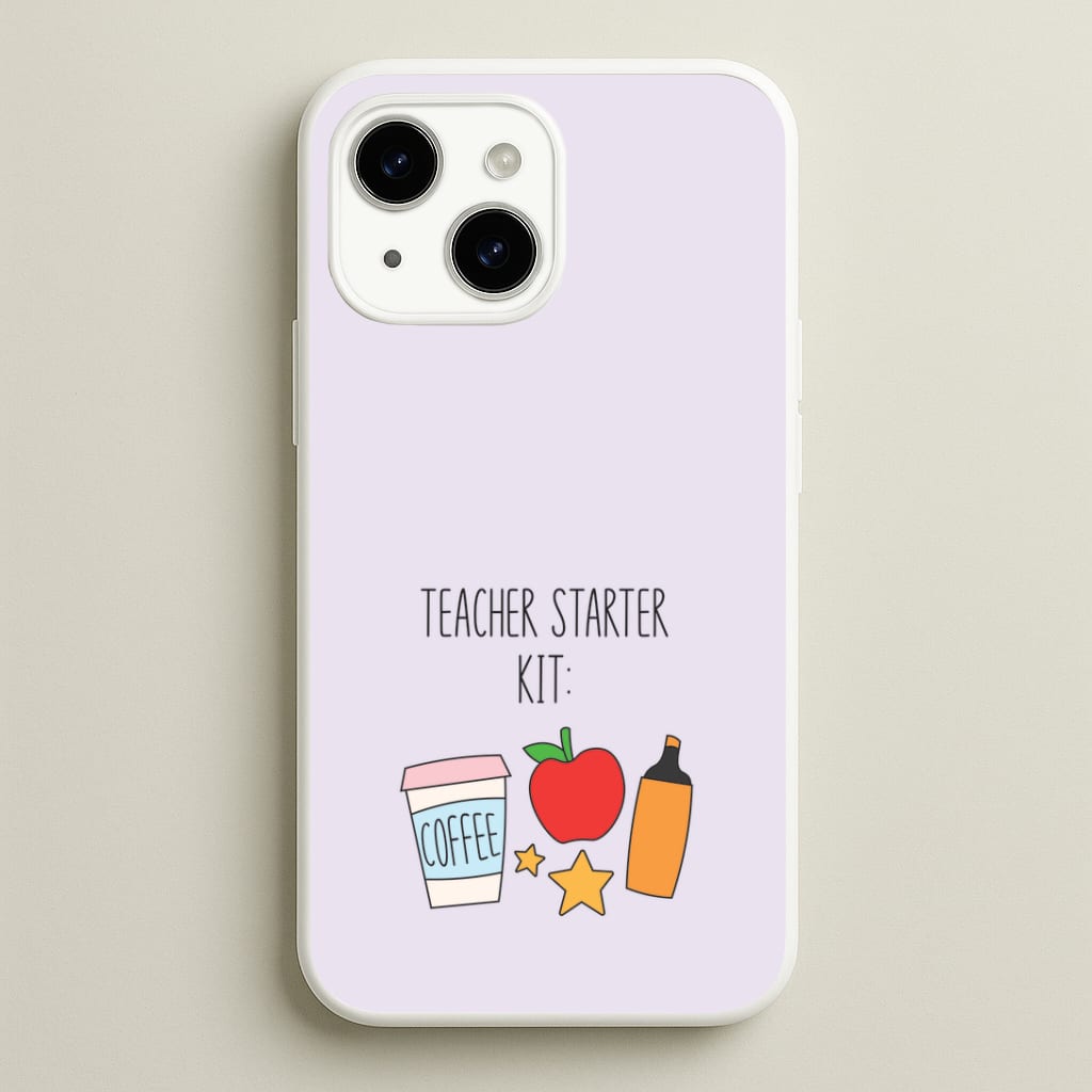 Teacher Starter Kit iPhone 15 Case