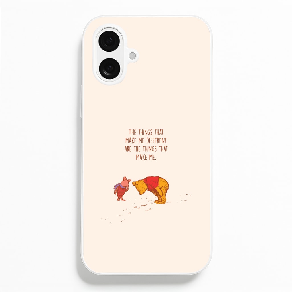 The Things That Make Me Different iPhone 16 Case