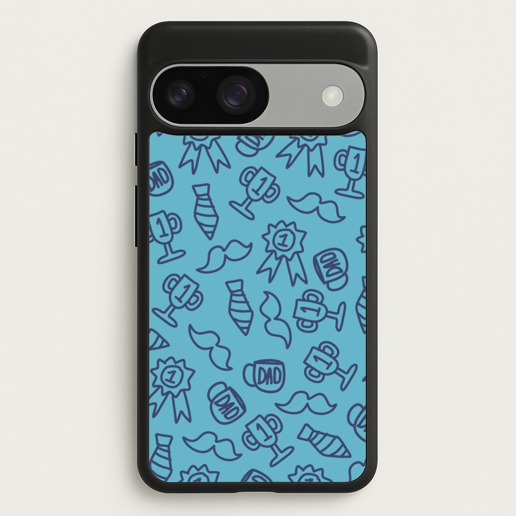 Dad Doodles Pattern Google Pixel 9 / 9 Pro Case