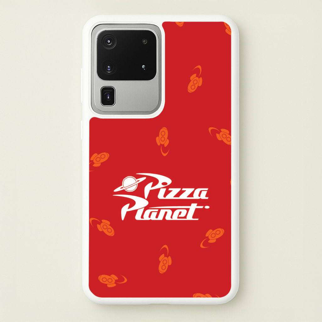 Pizza Planet Pattern Galaxy S20 Ultra Case