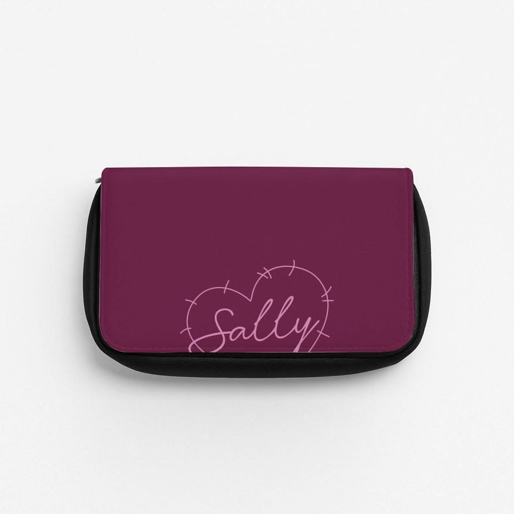 Stitched Heart Sally Pencil Case