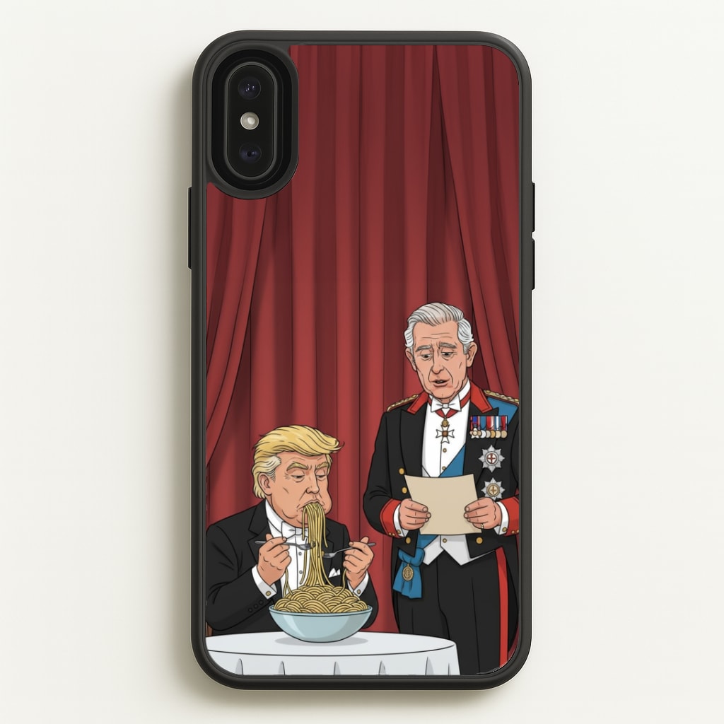 Charles & Donald's Spaghetti iPhone XS Max Case