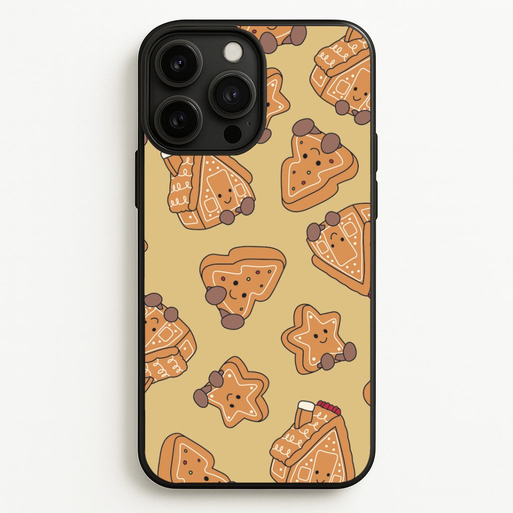 Gingerbread Plushies Pattern iPhone 13 Pro Max Case