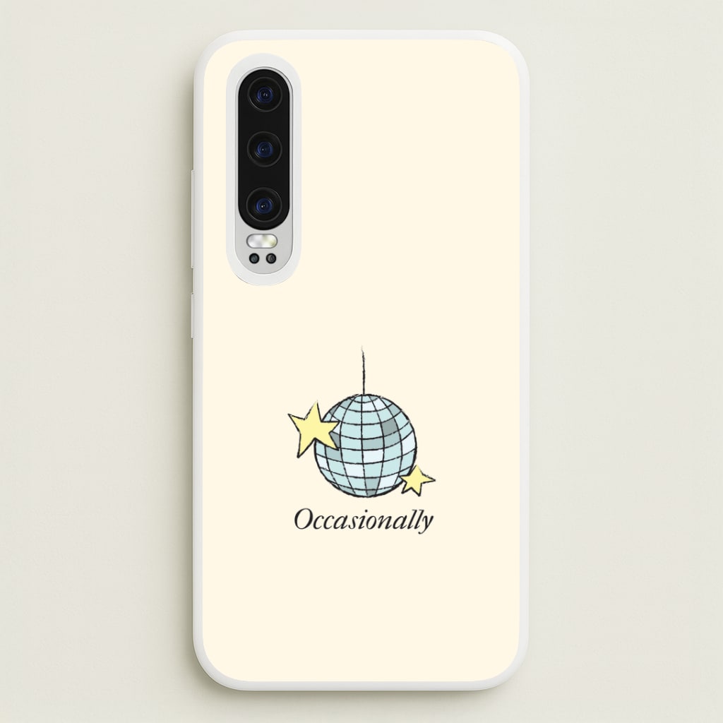 Ocasionally Discoball Huawei P30 Case