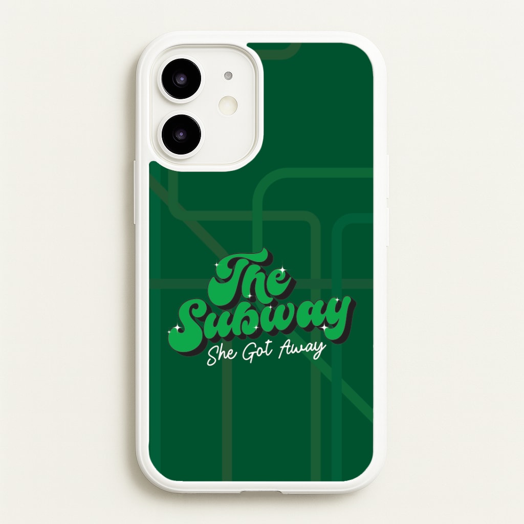 Subway Green iPhone 12 / 12 Pro Case
