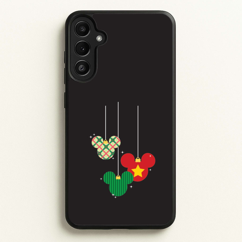 Cartoon Mouse Hanging Baubles Galaxy A34 Case