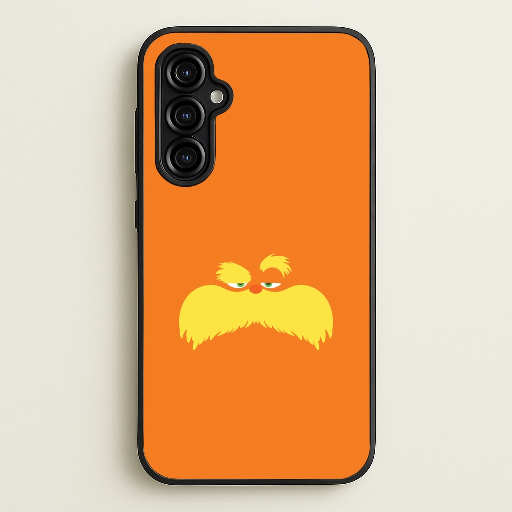 Orange Tree Creature Face Galaxy A54 Case