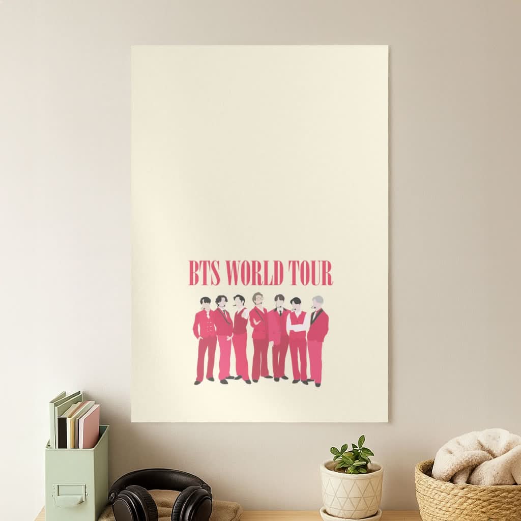 K-Pop Band World Tour 2026 Poster