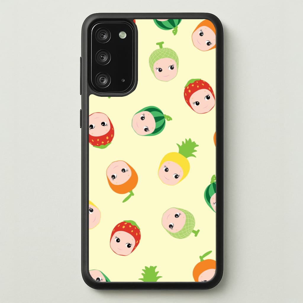 Fruit Angels Pattern Galaxy Note 20 Case