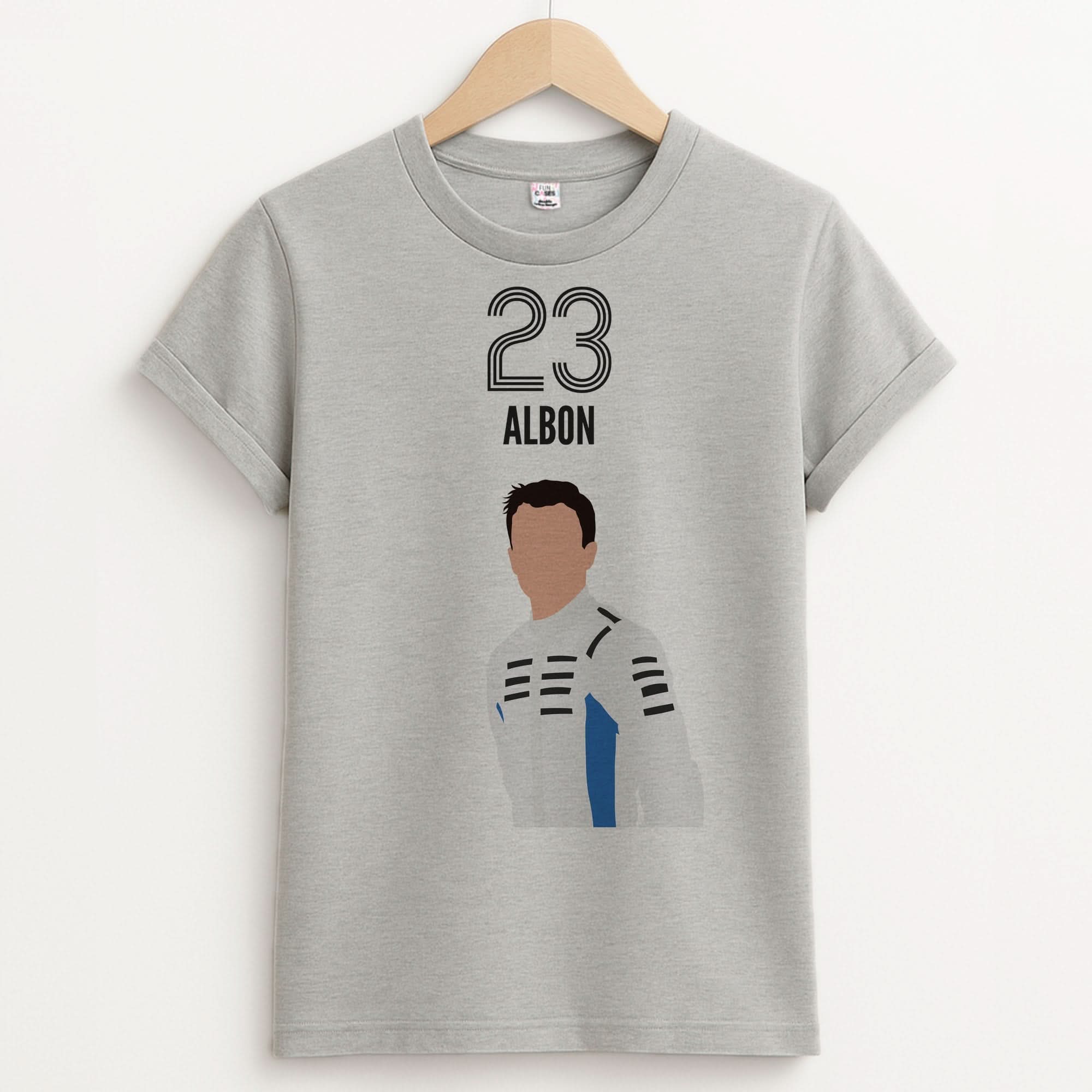 Albon 2026 Unisex Grey T-Shirt