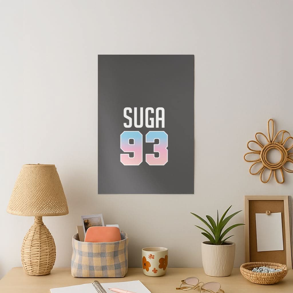 Suga 93 Art Print