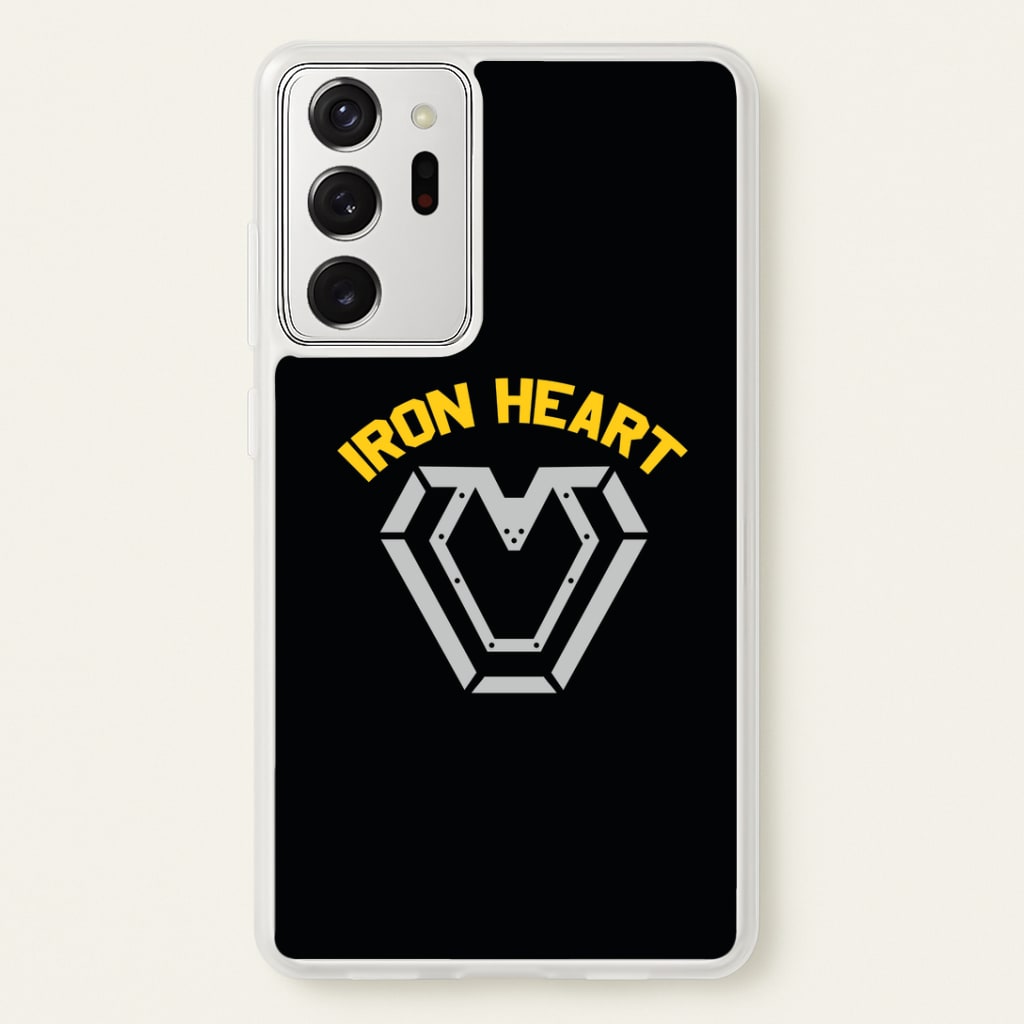 Metal Hero Heart Galaxy Note 20 Ultra Case