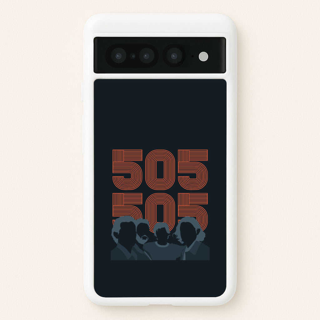 505 Band Members Dark Google Pixel 7 Pro Case