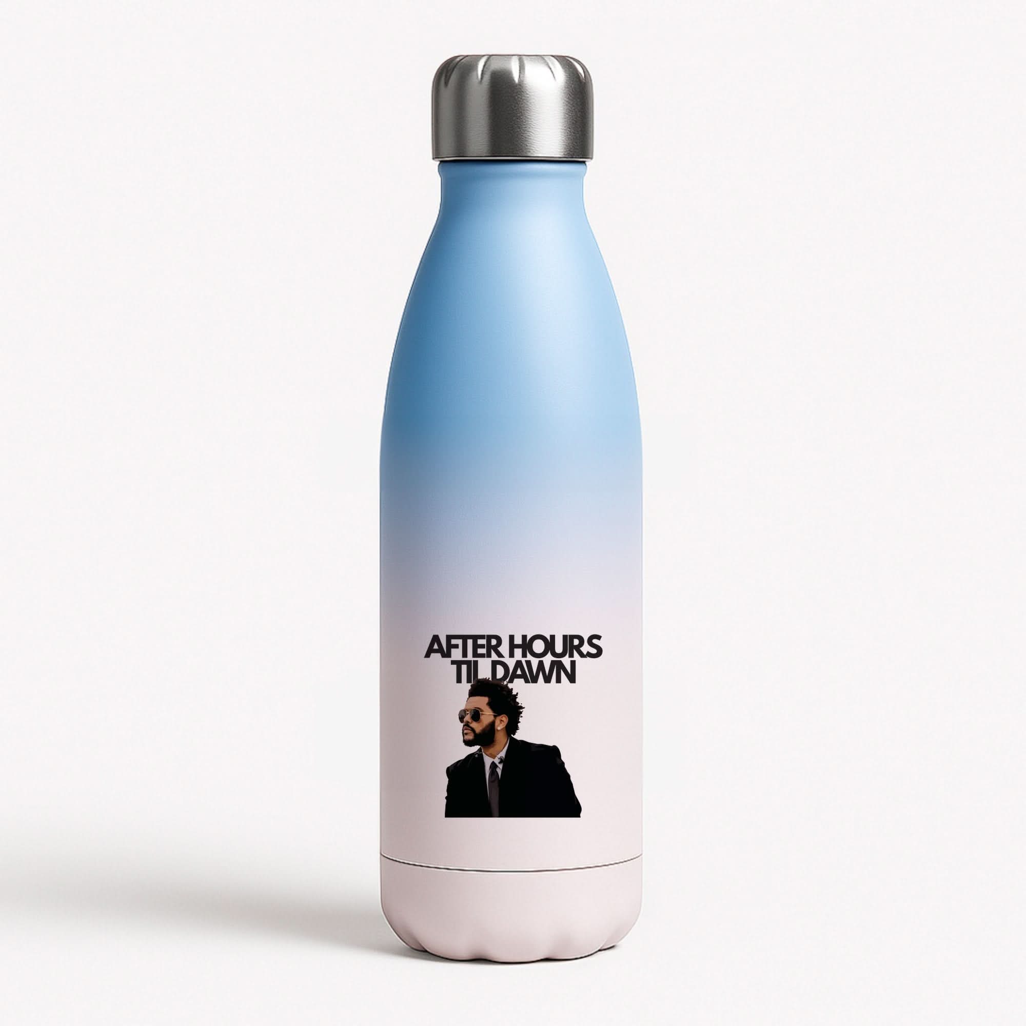 AHTD Singer Blue Water Bottle