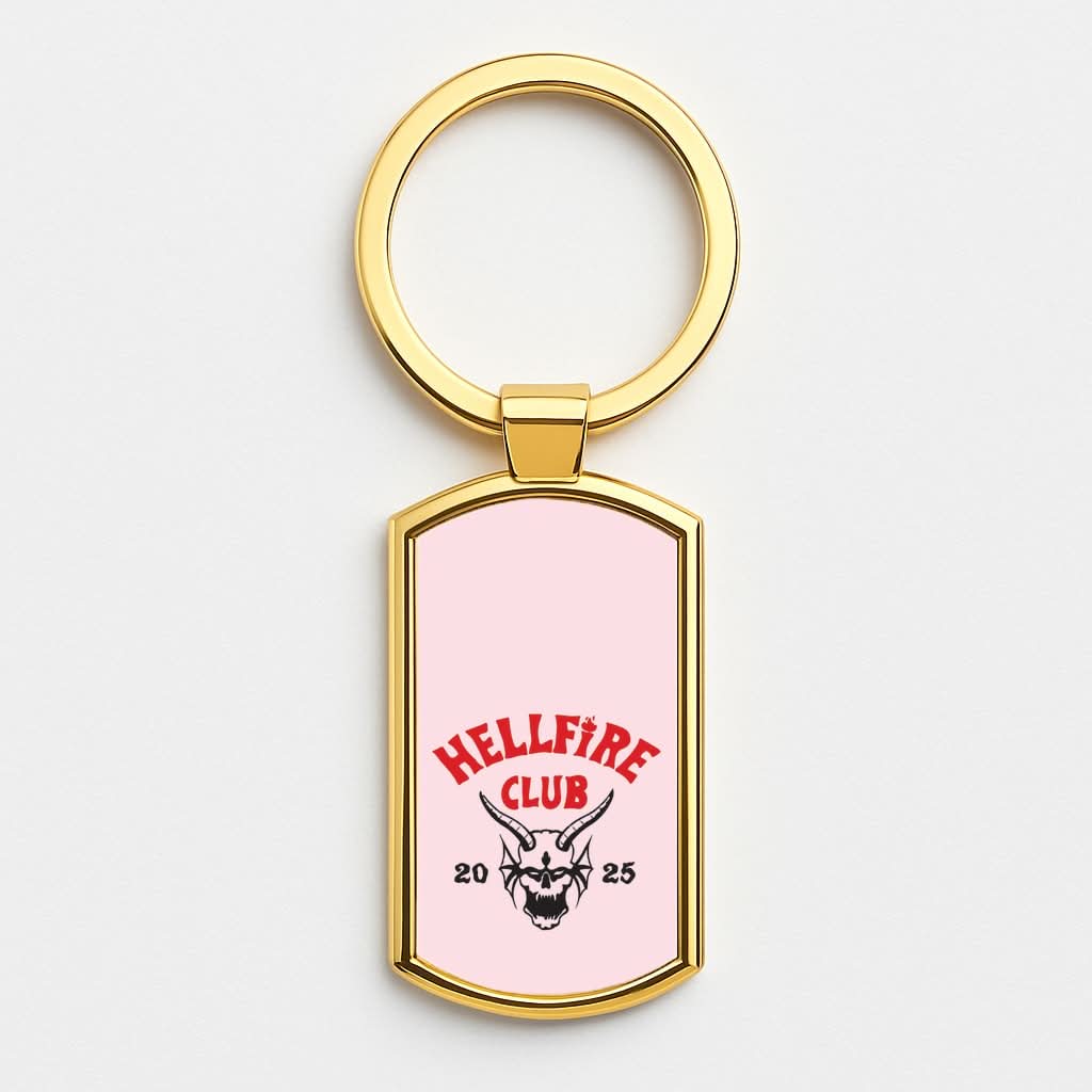 Hellfire Club 2025 Gold Keyring