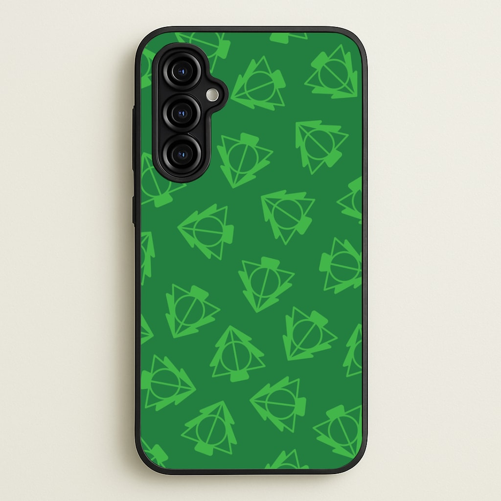 Christmas Tree Wizard Icon Pattern Galaxy A54 Case