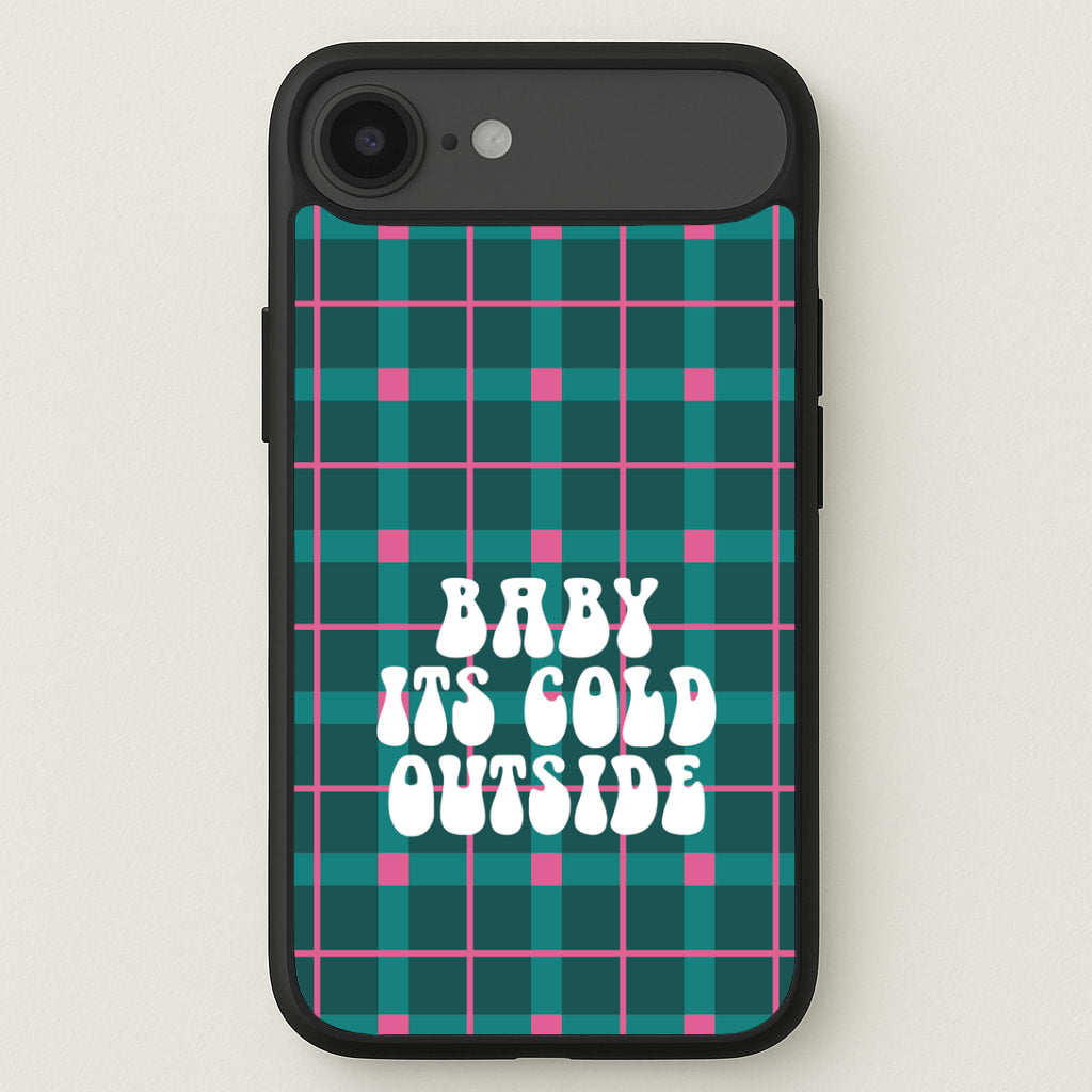 Baby It's Cold Outside Tartan iPhone 17 Air Case