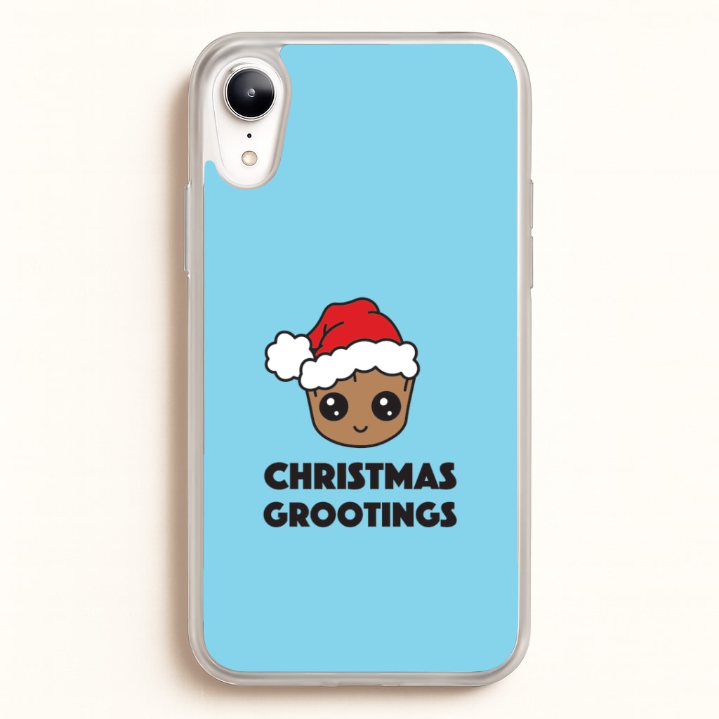 Christmas Grootings iPhone XR Case