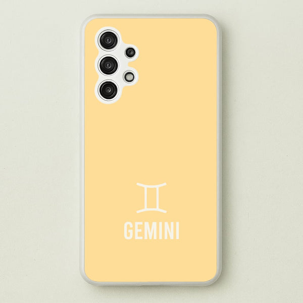 Gemini Pastel Zodiac Galaxy A13 Case